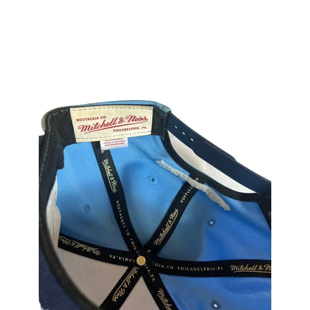 Mitchell and Ness Chicago Bulls Light Blue Cap